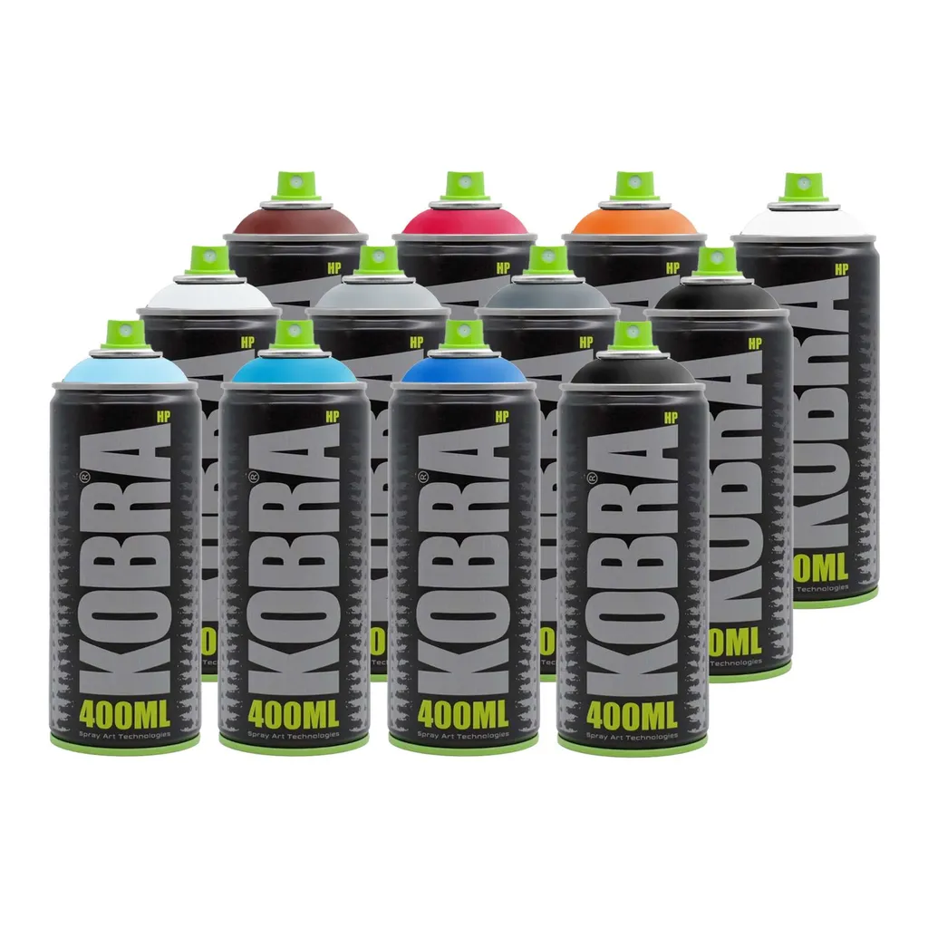 Kobra Paint HP 12 Pack - Artist Choice - Réal