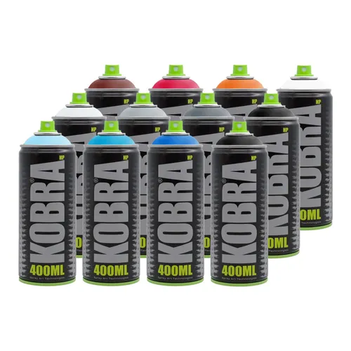 Kobra Paint HP 12 Pack - Artist Choice - Réal