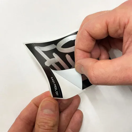 FLUX Eggshell Stickers 50 pcs Black