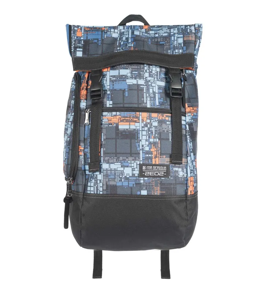 Mr Serious Wanderer Backpack Blue Zedz