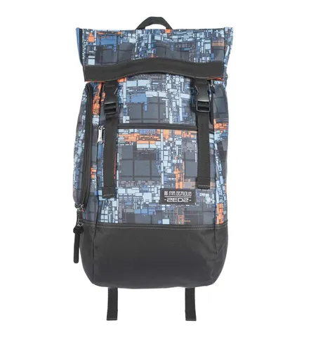 Mr Serious Wanderer Backpack Blue Zedz