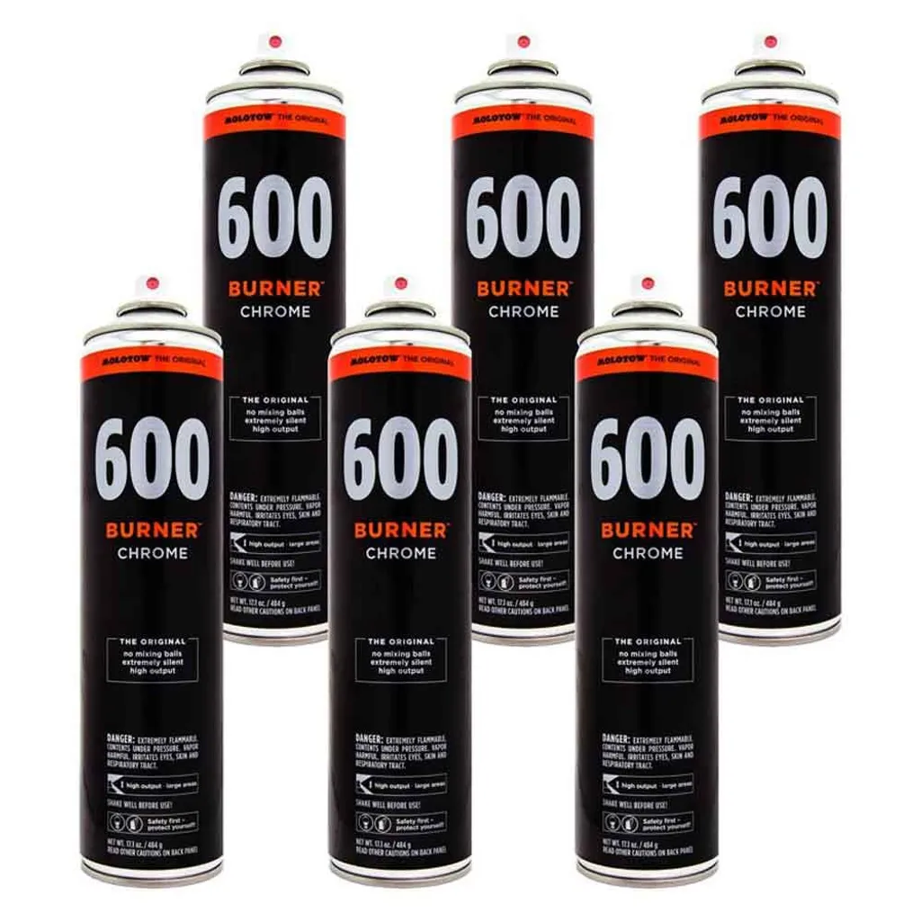 Molotow Burner Chrome 6 pack
