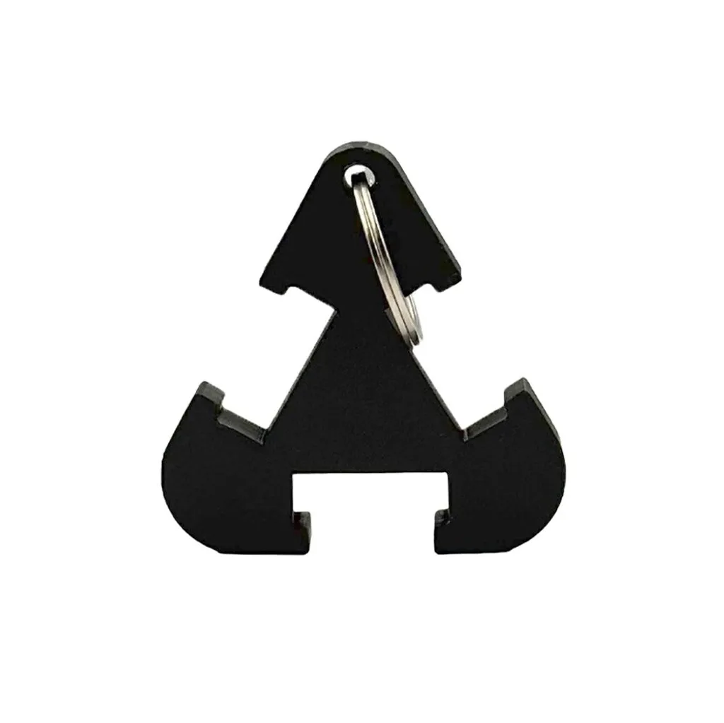 Triple Cap Keychain Large