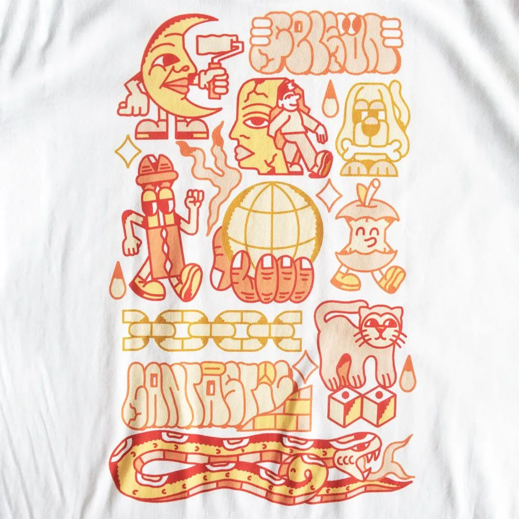 Feleon x Cantastic T-Shirt White
