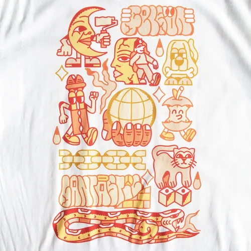 Feleon x Cantastic T-Shirt White