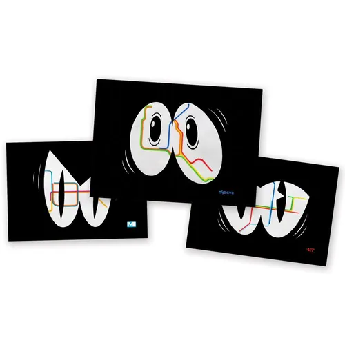 Behind - System Eyes - A4 Prints