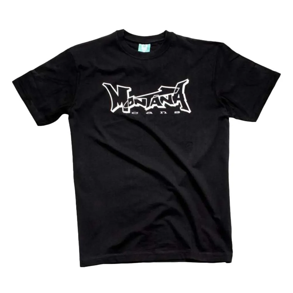 Montana Logo T-Shirt Black