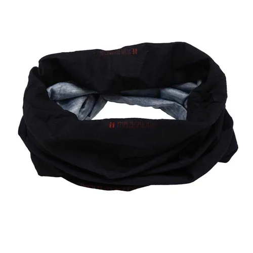Mr. Serious Black tunnel scarf