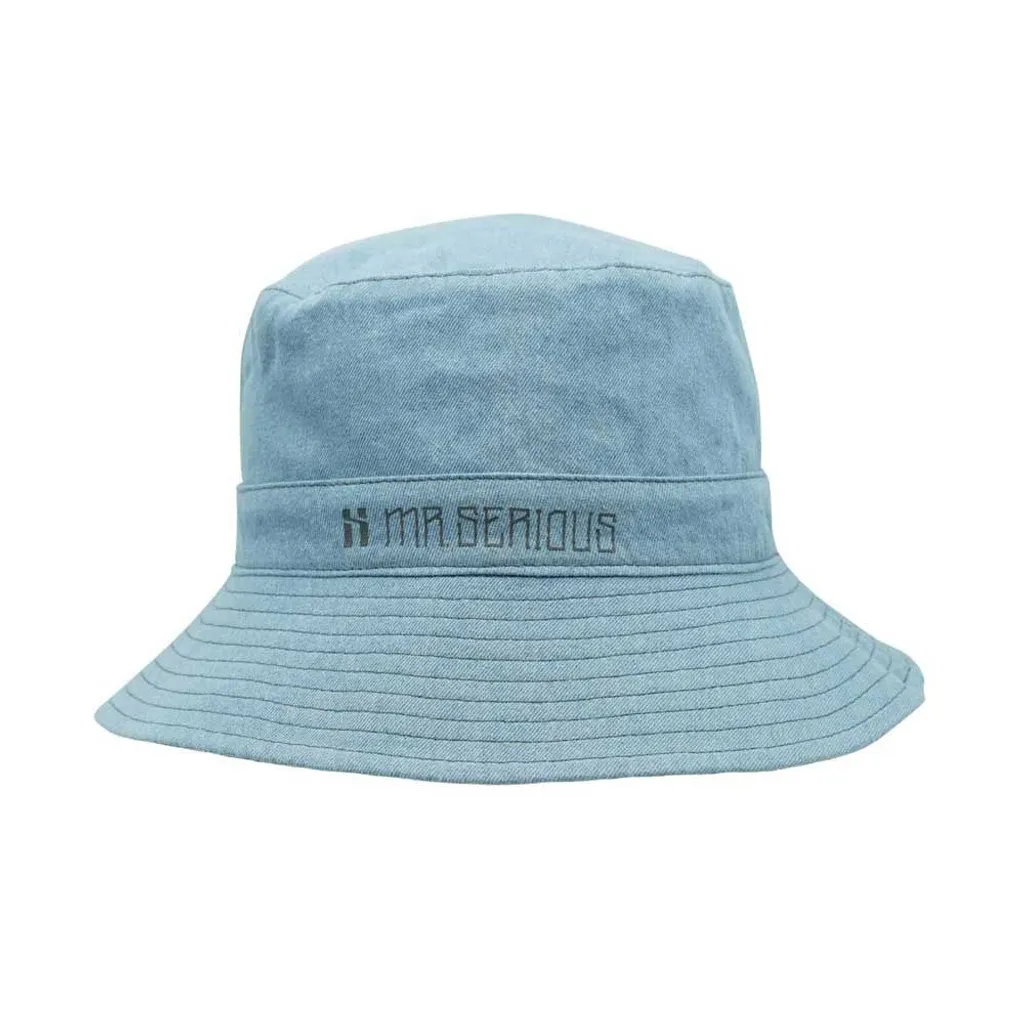 Mr Serious Reversible Bucket hat blue