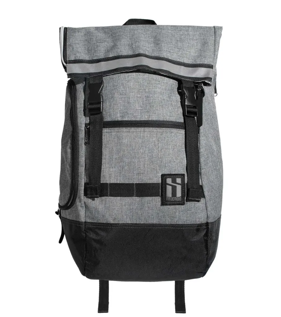 Mr Serious Wanderer Backpack Grey Said Kinos