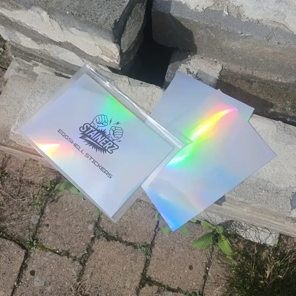 Stainerz Eggshell Stickers A5 25 pcs Holographic