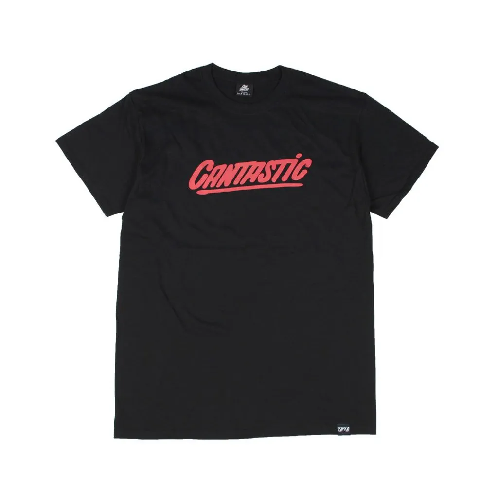 Cantastic Strawberry Red Logo T-Shirt