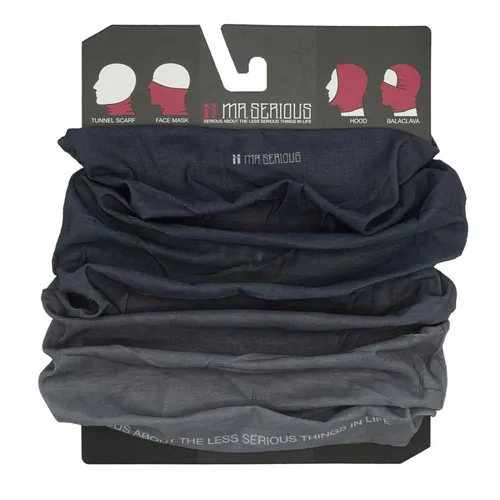 Mr. Serious Grey tunnel scarf