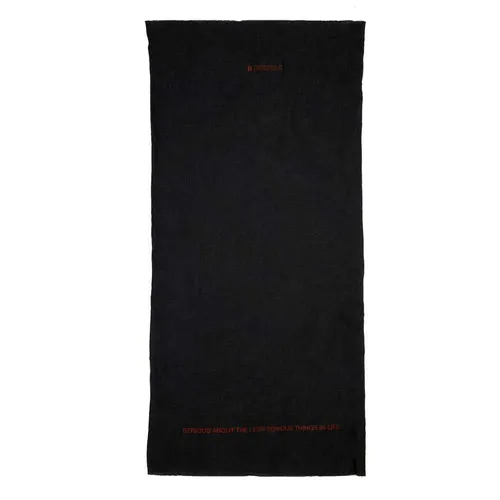 Mr. Serious Black tunnel scarf