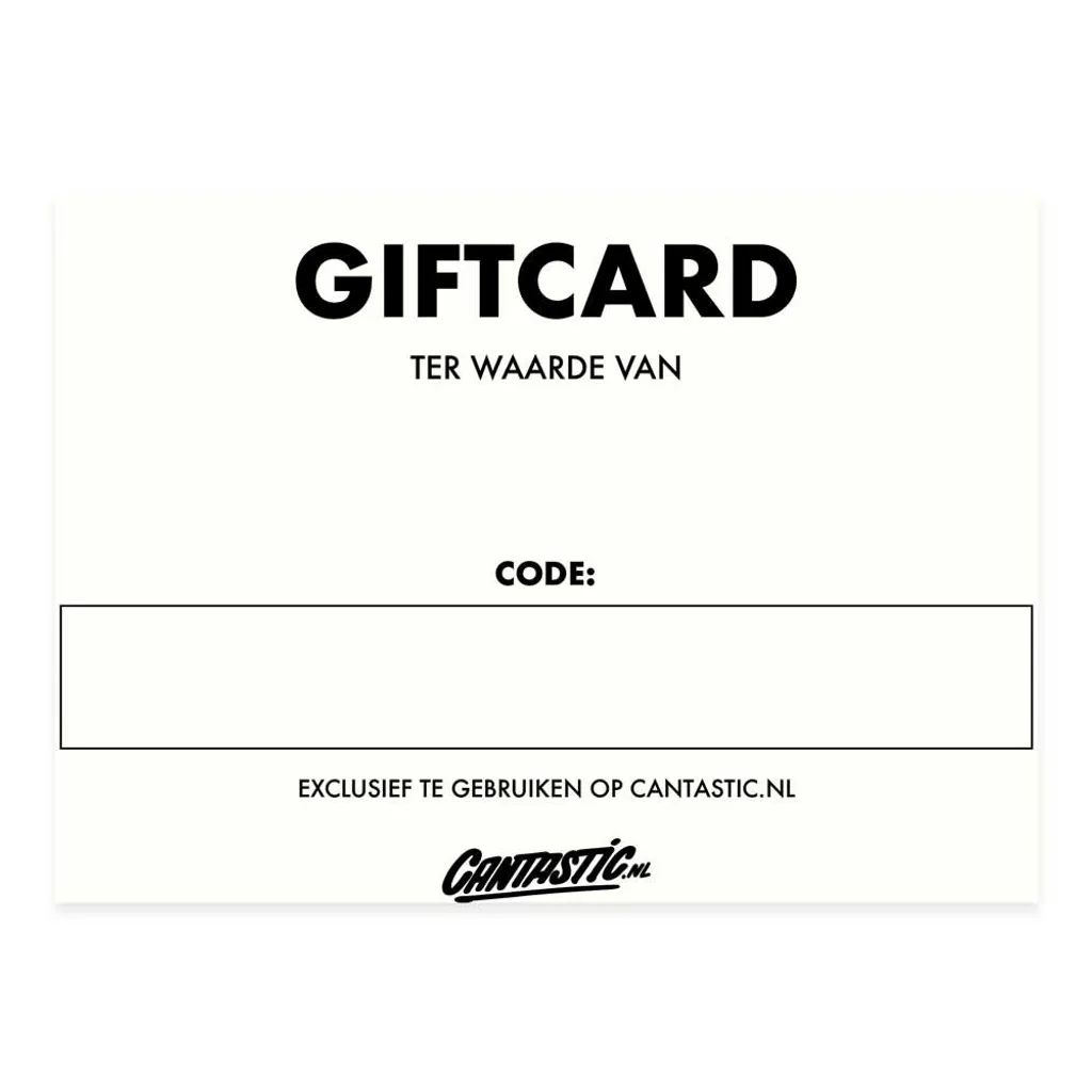 Giftcard Cantastic.nl