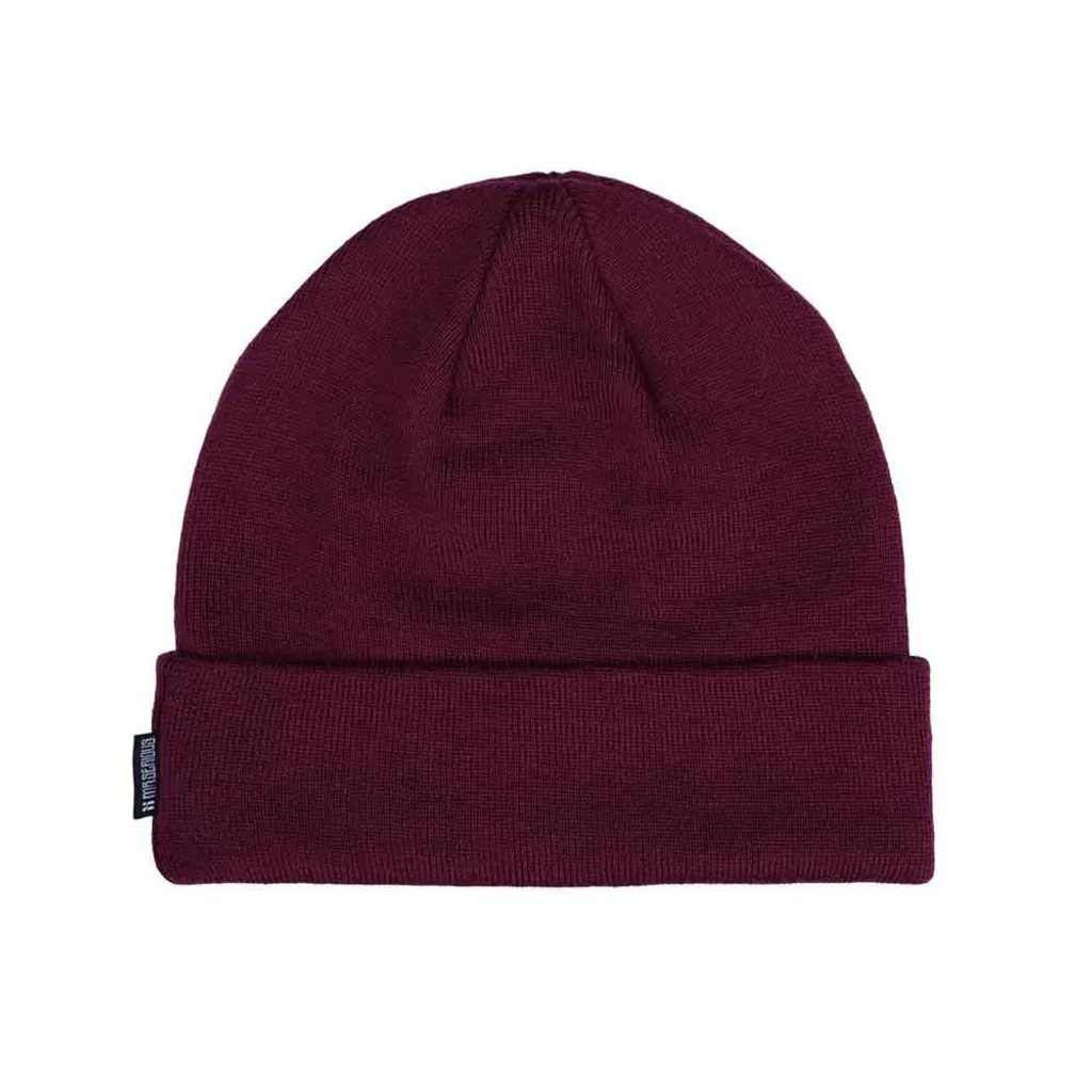 COPS CAN'T DANCE Beanie Maroon
