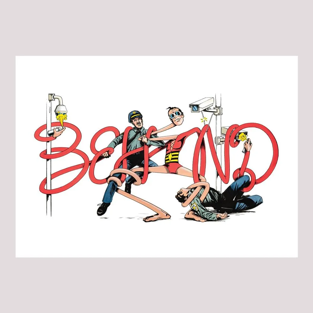 Behind - Plastic Man poster