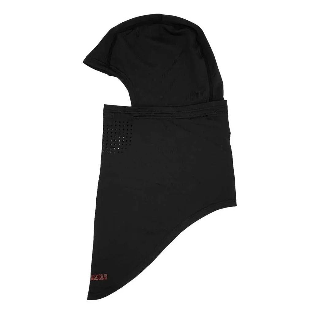 Mr. Serious Black Balaclava tunnel scarf
