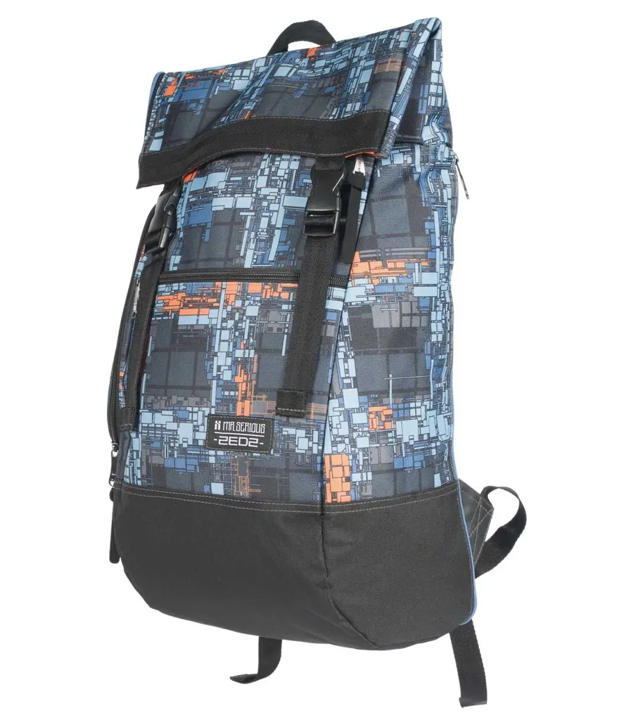 Mr Serious Wanderer Backpack Blue Zedz