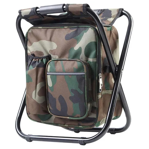 Foldable Chair backpack Camouflage