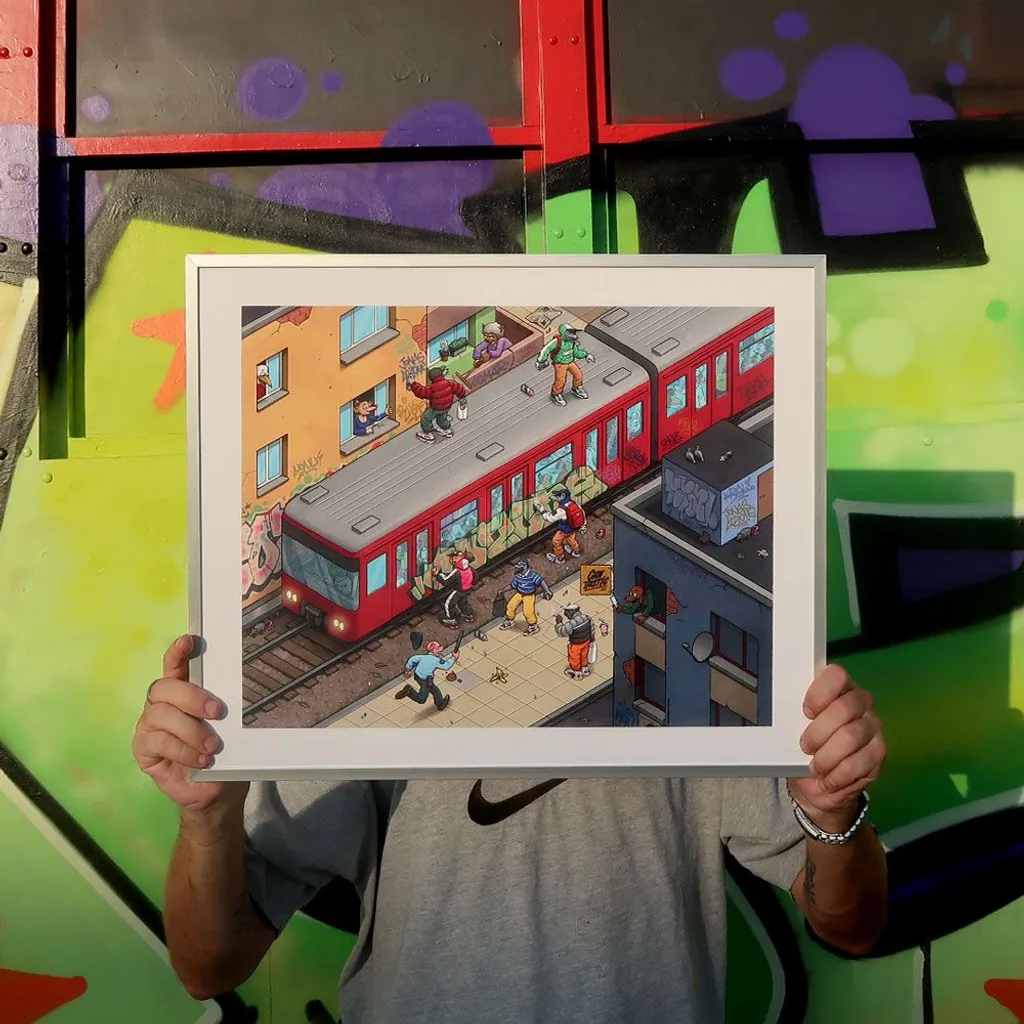 Beastville Backjump Print | Jonas Cozone x Cantastic