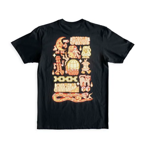 Feleon x Cantastic T-Shirt Black