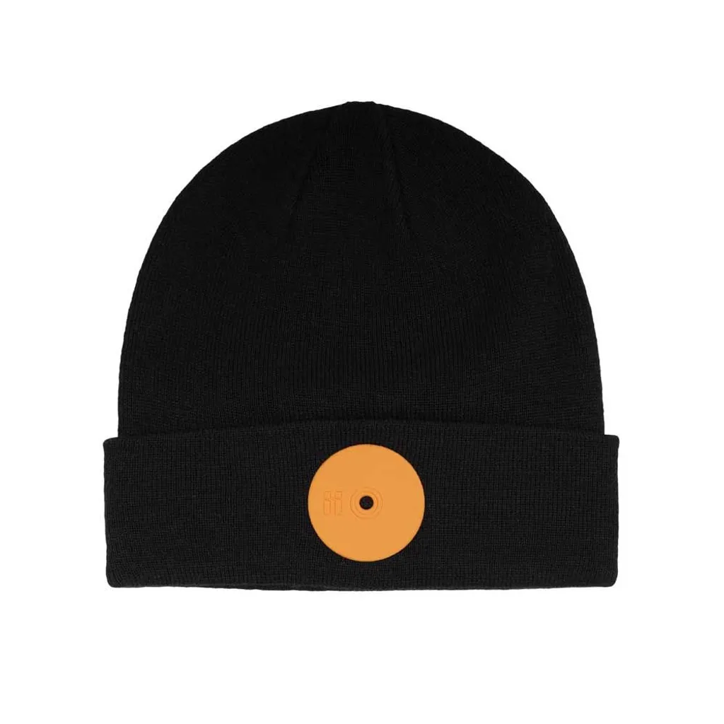 Orange Medium Fat Beanie