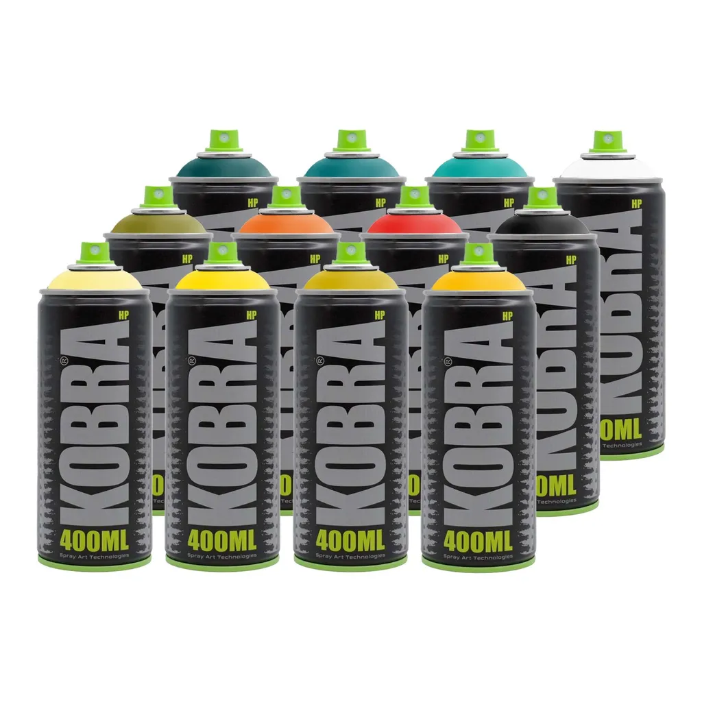 Kobra Paint HP 12 Pack - Artist Choice - Knals