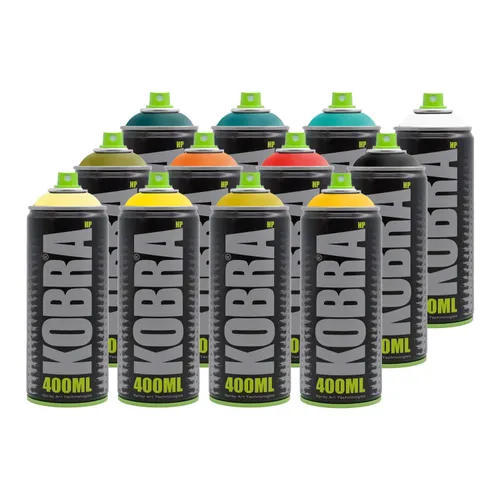 Kobra Paint HP 12 Pack - Artist Choice - Knals