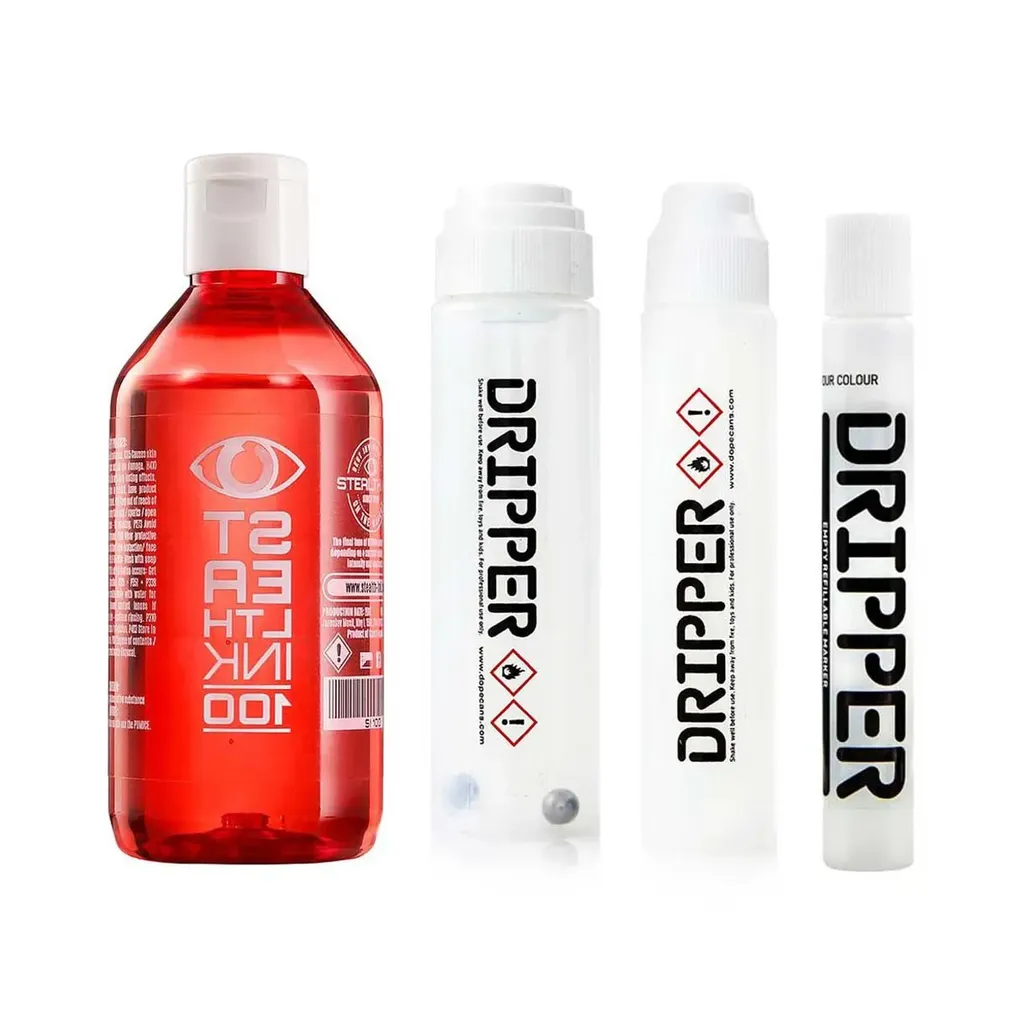 Stealth Ink 100ml + Empty Markers Pack